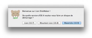 lion diskmaker mavericks tuto